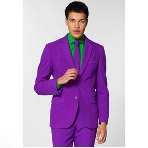 OppoSuits Men’s Purple Blazer Jacket Size 38R EU 48 Statement Party Suit Coat